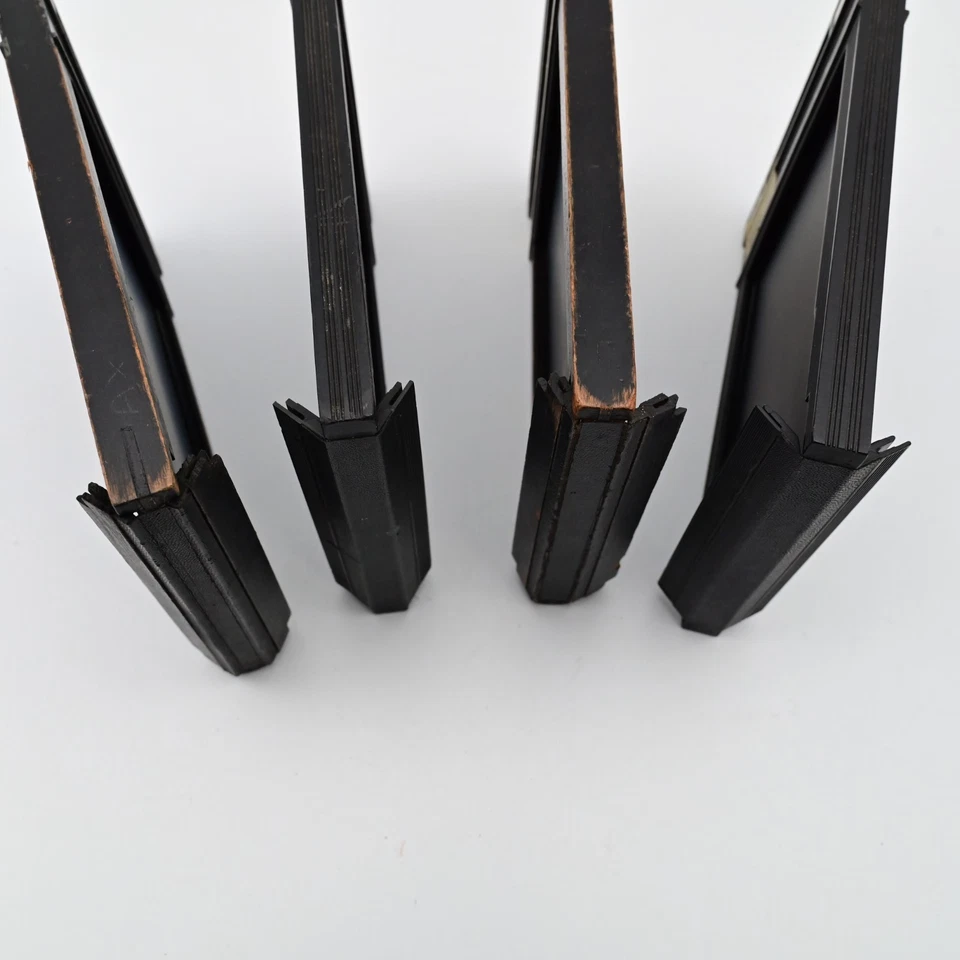 Graflex 4x5 Film Holders Lot of 4 Type 5 Wood + Riteway 30 #1284 Plastic Vtg - Image 4 of 4