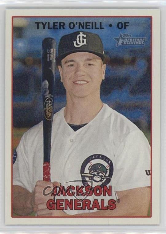 Tyler O'Neill #58 2016 Topps Heritage Minor League Baseball