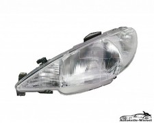 Scheinwerfer Halogen H4 Links für Peugeot 206 2A/C CC 2D Limo SW 2E/K ab 98->