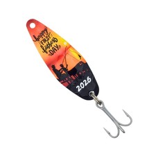 Happy First Father's Day 2026 Trolling Spoon - Fishing Lure Gift