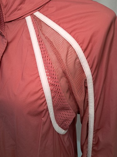 Free People FP Movement Size XS Windbreaker Hoodie Side Zipper Rose June Pink - 第 4/13 張圖片