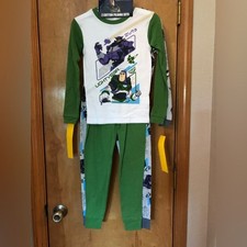 Pixar 4 piece Disney Toy Story Buz Lightyear 2 cotton pajama set Size 8