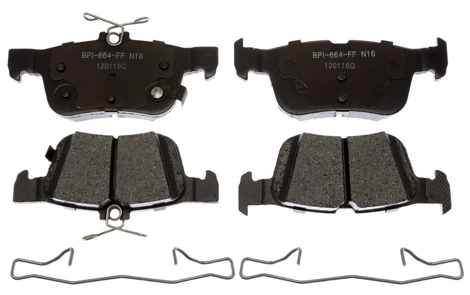 Juegos de pastillas de freno 2 discos CERÁMICA RAYBESTOS delanteras/traseras para Ford Edge 2022-23 Foto 2 de 3