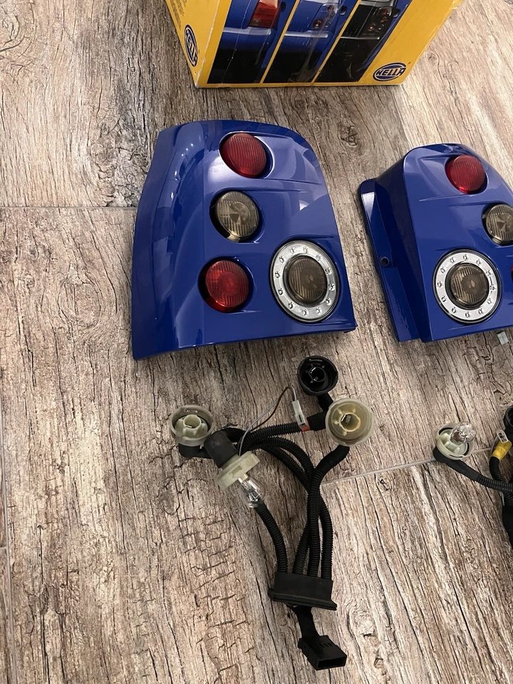 Luces traseras LED para VW Lupo Seat Arosa Hella embalaje original azul - Imagen 2 de 4