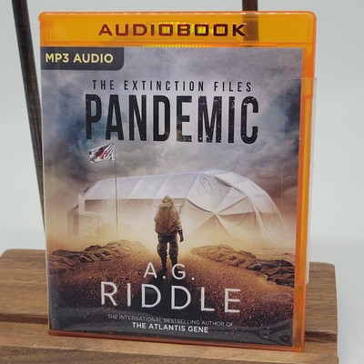 Factory Seal A.G Riddle Audible Audiobook Pandemic Extinction Files CD MP3