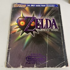 Nintendo Power Legend of Zelda Majoras Mask Players Guide POOR CONDITION DAMAGED