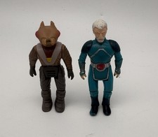 Vintage Dino Riders Fire & Mind-Zei Action Figures From Two Pack 1989 TYCO TOYS