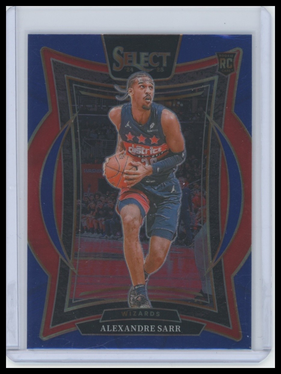 2024-25 Panini Select #73 Alexandre Sarr Blue (Retail)