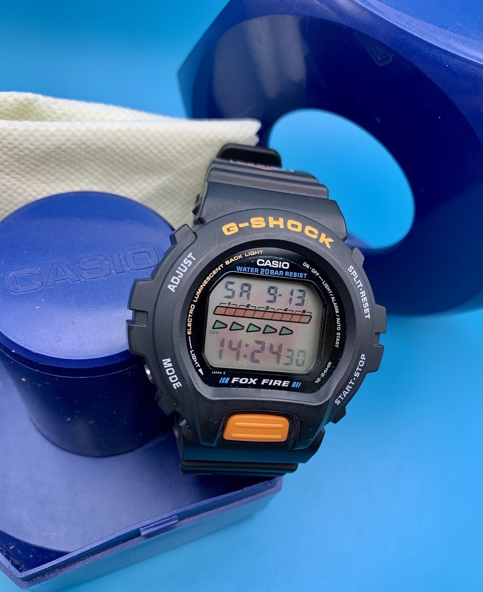 激レア】G-SHOCK DW-6600B FOX FIRE バックライトNHK G-SHOCK FOX FIRE