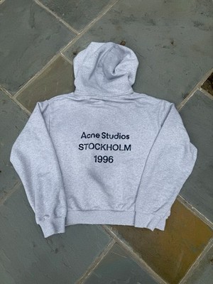 Acne Studios Stockholm 1996 Hoodie grey Size Small