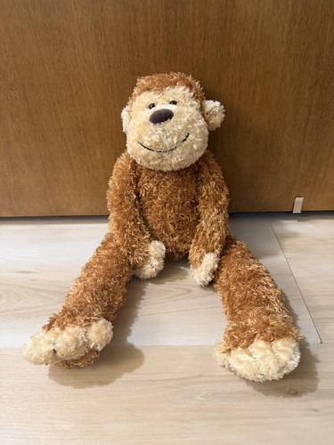 Jellycat Junglie Bunglie Monkey 17" tall plush stuffed floppy Retired