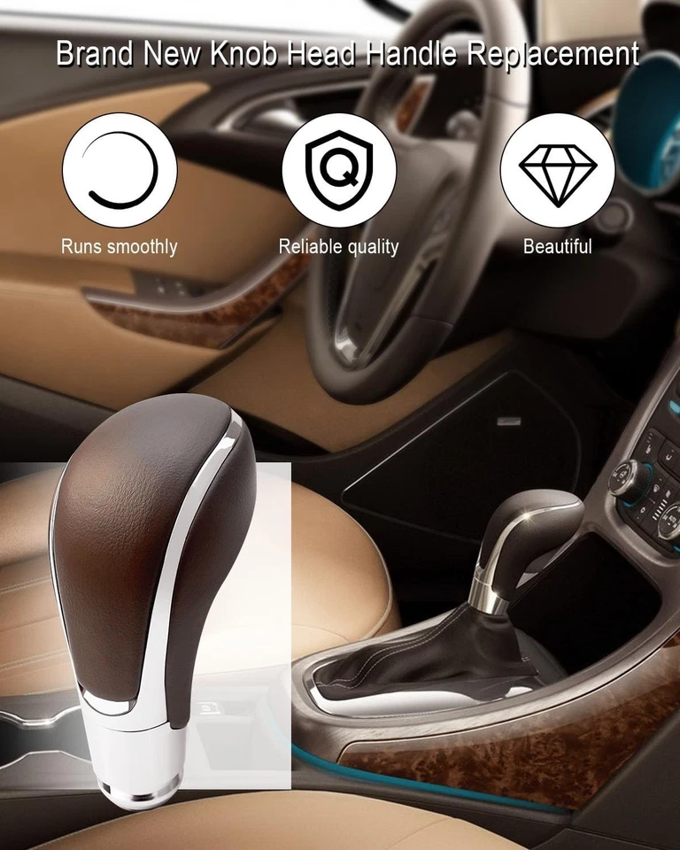 Gear Shifter Knob for Buick Verano 2012-2017 Gear Shift Knob Leather Car Stic... - Image 4 of 4