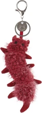 Devil Centipede Plush Keychain 5in Cute Soft Toy for Kids Backpack