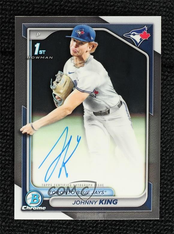 2024 Bowman Draft Chrome Prospect Auto Johnny King #CPA-JKI
