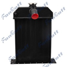 3 Rows Aluminum Radiator Fit International Farmall Cub Lowboy Black 351878R92
