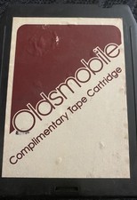 1981 Oldsmobile Complimentary  8-Track Tape