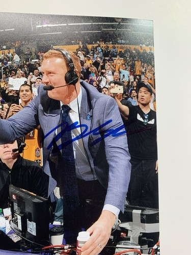 Brian Scalabrine Signed Autographed 8x10 Photo Los Angeles Lakers Kobe Bryant - Picture 2 of 2