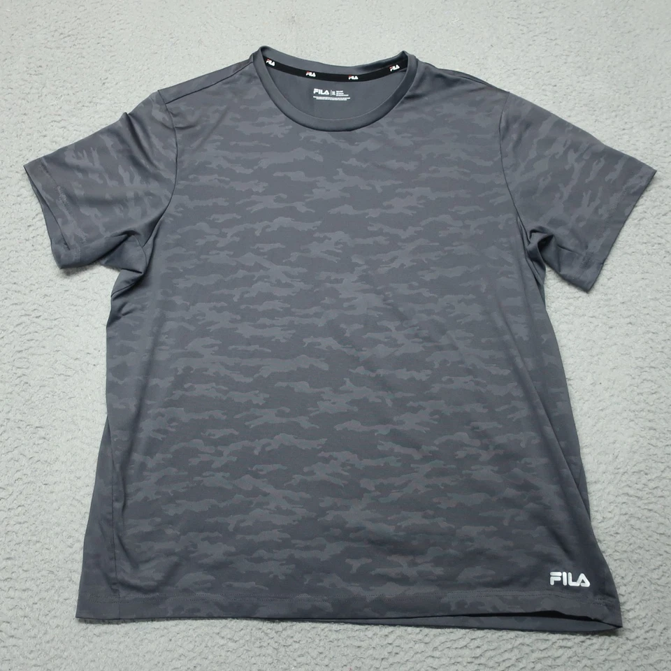 FILA Crew Neck Athletic T-Shirt Mens XL Multicolor Performance Workout Lot Of 4 - Image 2 of 4