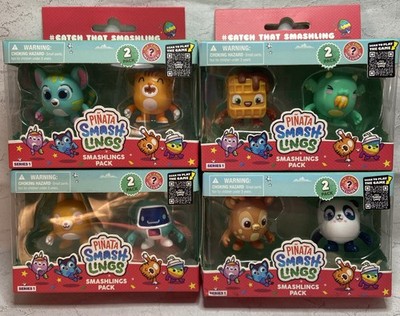 8 Piñata Smashlings Series 1 Mini Figures Toy NIB Lot 4 Boxes Code Included Rare