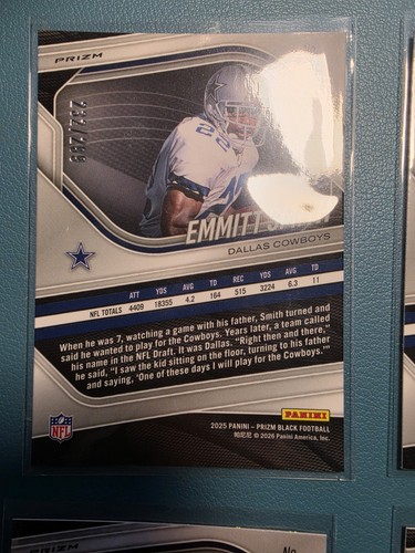 2025 Panini Prizm Dallas Cowboys lot Emmit Smith /299 Randy White /199 Demarcus