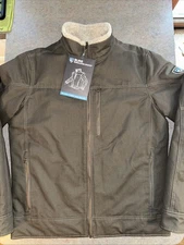 Kuhl Burr Insulated Mens Patina Dye Full Zip Gorpcore Jacket Sz L Coat $199 SALE