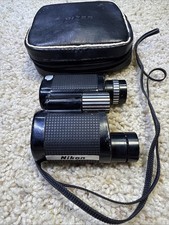 Compact Nikon Binoculars 7x21 7.1 Degrees w Compact Case And Strap 753518
