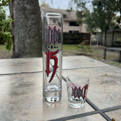 Halloween Horror Nights Shooter Shot Glass Set 2005 Universal Studios Vintage