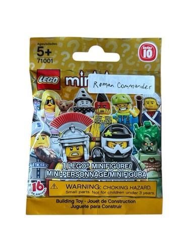 LEGO Series 10 Roman Commander - FACTORY SEALED - Retired 2013 - Picture 2 of 3