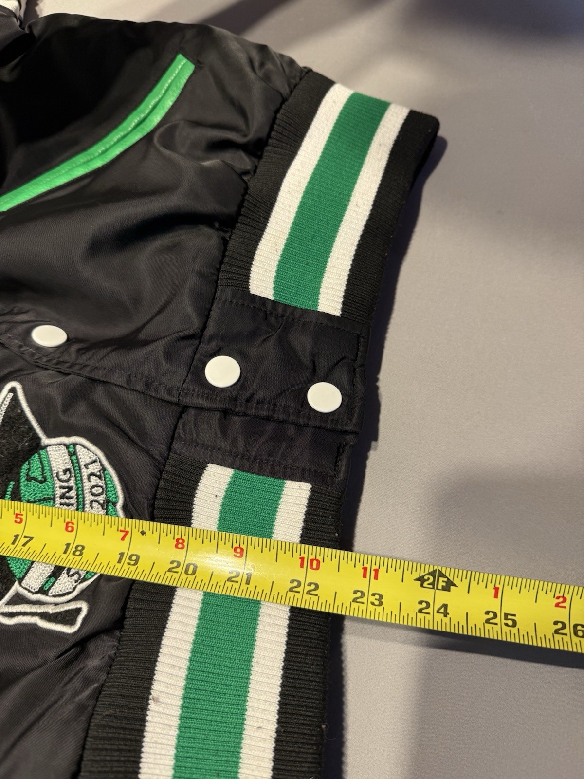 First Row Bright Future Varsity Jacket, - image 8