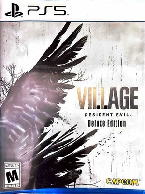 Resident Evil Village Deluxe Edition PS5 PlayStation 5 Excellent Condition RE