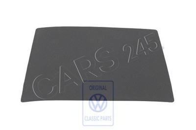 Original VW Polo Classic Derby Vento-IND Einlage satinschwarz 6Q0858167A9B9