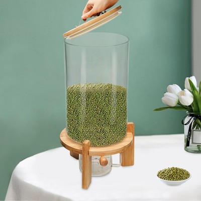 Rice Dispenser Airtight Storage Container Dry Food Storage 7.5L Capacity W/ CUP