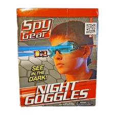 Spy Gear Night Goggles: See in the Dark! Adjustable Head Strap, LED Lights | 6+