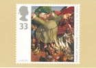 GB 1993 Orchids Stanley Spencer St Francis & the birds PHQ card FDC unused VGC