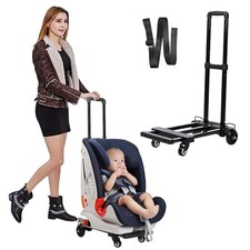 Car Seat Travel Carts Stroller with Wheels Air Travel Light Portable B07T7D2ZX5