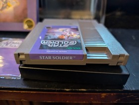 Star Soldier Nintendo NES Complete in Box w box manual