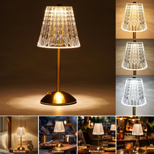 Modern LED Table Lamp USB Rechargeable Dimmable Bar Touch Night Light ​Cordless