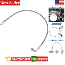 Turbo Oil Feed Line 20 Inch Compatible With Most Cars Trucks Suvs Motorcycle Turbo Oil Feed Line 20 Inch Compatible With Most Cars Trucks Suvs Motorcycle