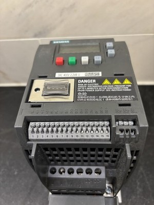 Siemens Sinamics V20 3HP Inverter Drive 6SL3210-5BE22-2UV1