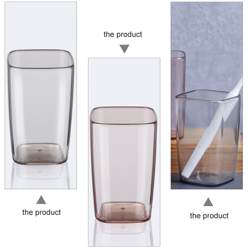  2 Pcs Couple Tooth Cup Cartoon Bathroom Tumbler Cups Toothbrush Mug