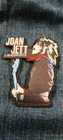 Joan Jett and the Blackhearts Singing 3.75 x 3.25 Inch Iron On Patch