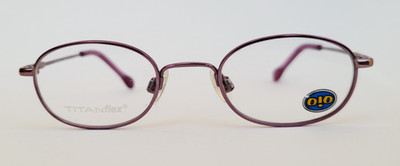 OIO Kinderbrille Brillengestell Eschenbach Titan Flex 8300 altrosa oval Brille