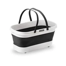  Fold N' Go Mop Bucket with Wheels - Collapsible Cleaning Bucket0L, Portable 1