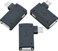 OTG Cable Adapter for fire Stick 4K Max,Added Memory to Your tv Black 