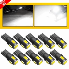 AUXITO 168/192/194/2825/2821/W5W/T10 LED License Plate Lights Bulbs 6500K White
