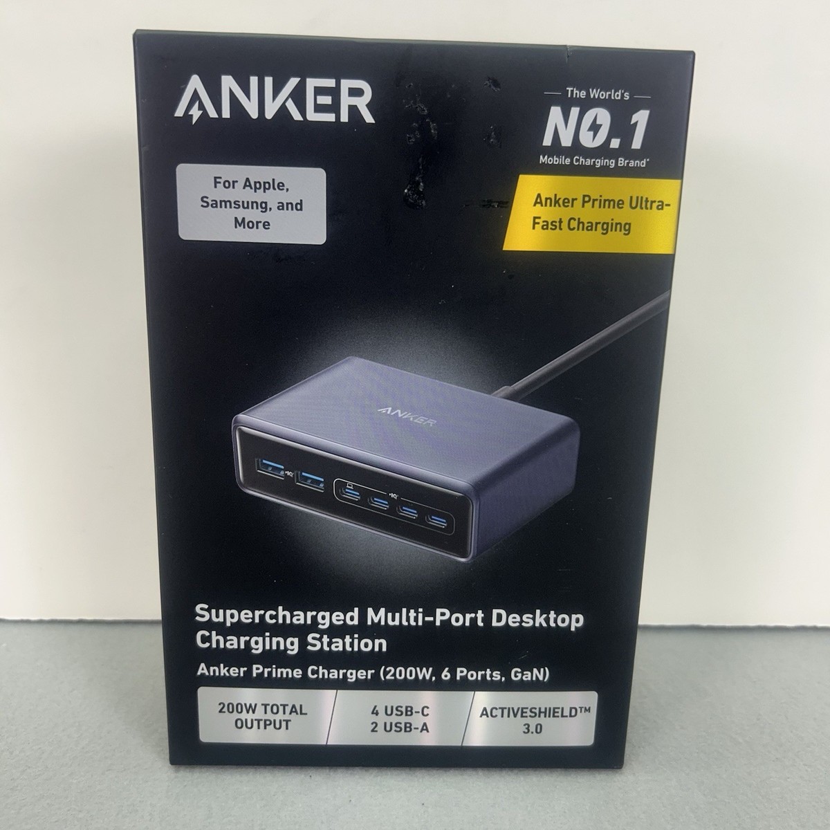 Anker Prime Charger 200W 6ポート 本体 Anker Prime Charger (200W 6 Ports GaN) for sale online | eBay