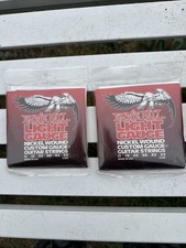 2 Packs Of Ernie Ball Light Gauge Nickel Wound Guitar Strings