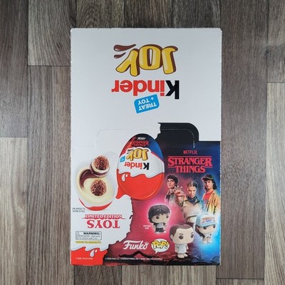 Limited Edition Kinder Joy Surprise Eggs Funko Stranger Things 1 Box (15 Pieces)