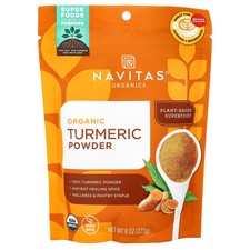 Organic Turmeric Powder, 8 oz 227 g 