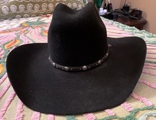 Justin Chapeau 3X Hills pour homme, Noir